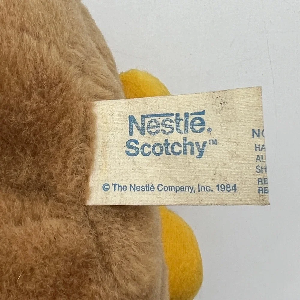 Vintage 1984 Nestle Scotchy and‎ Toll House Plush Mascot Advertising Pair Trudy